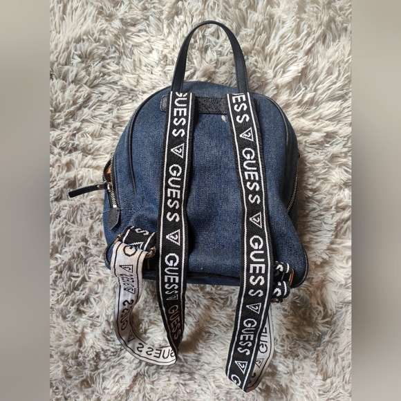 Guess Denim Backpack Small - Picture 2 of 3